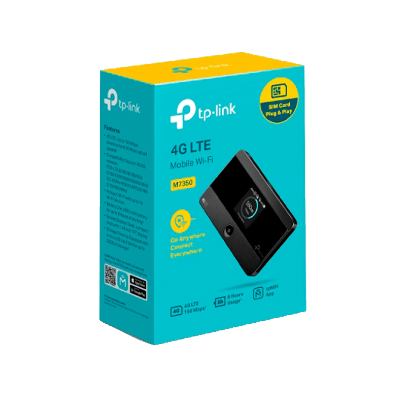 Router Portátil TP-Link M7350 4G LTE - Router - Innovacell Router Portátil TP-Link M7350 4G LTE - Router - Innovacell